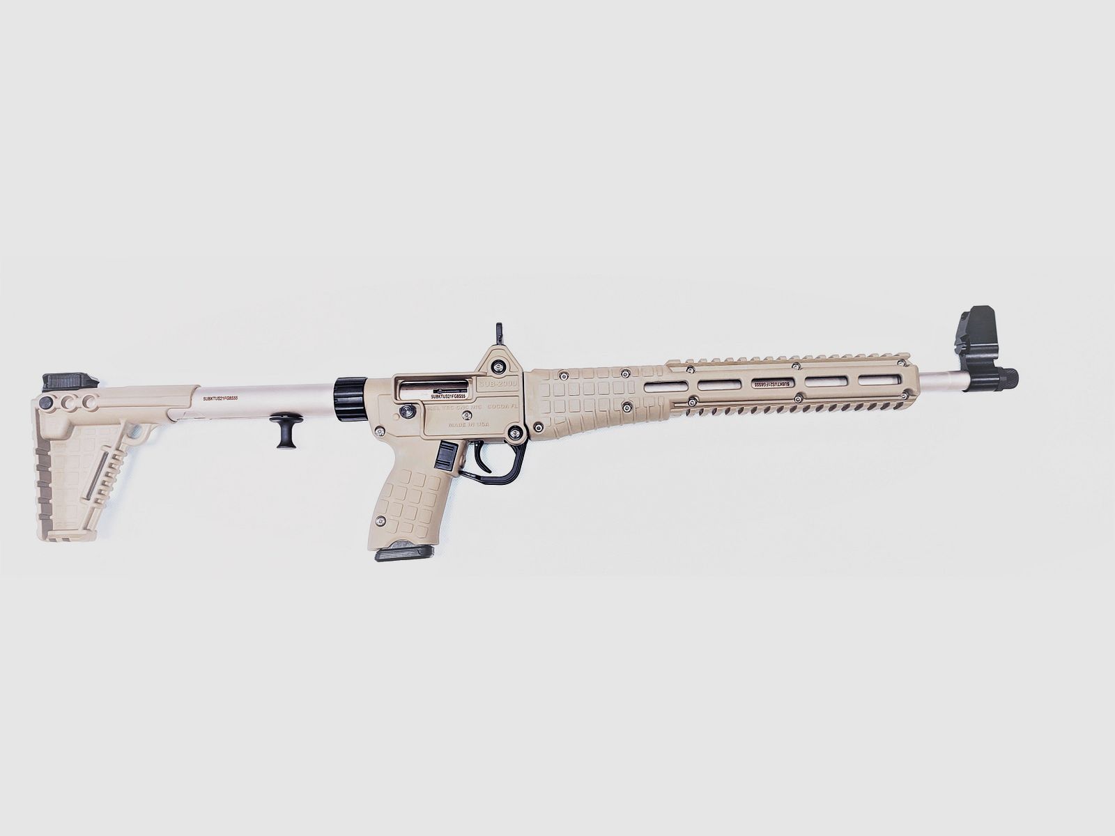 Karabinek Kel-Tec SUB2000 9x19 PIASEK, zdjęcie 2 z 2