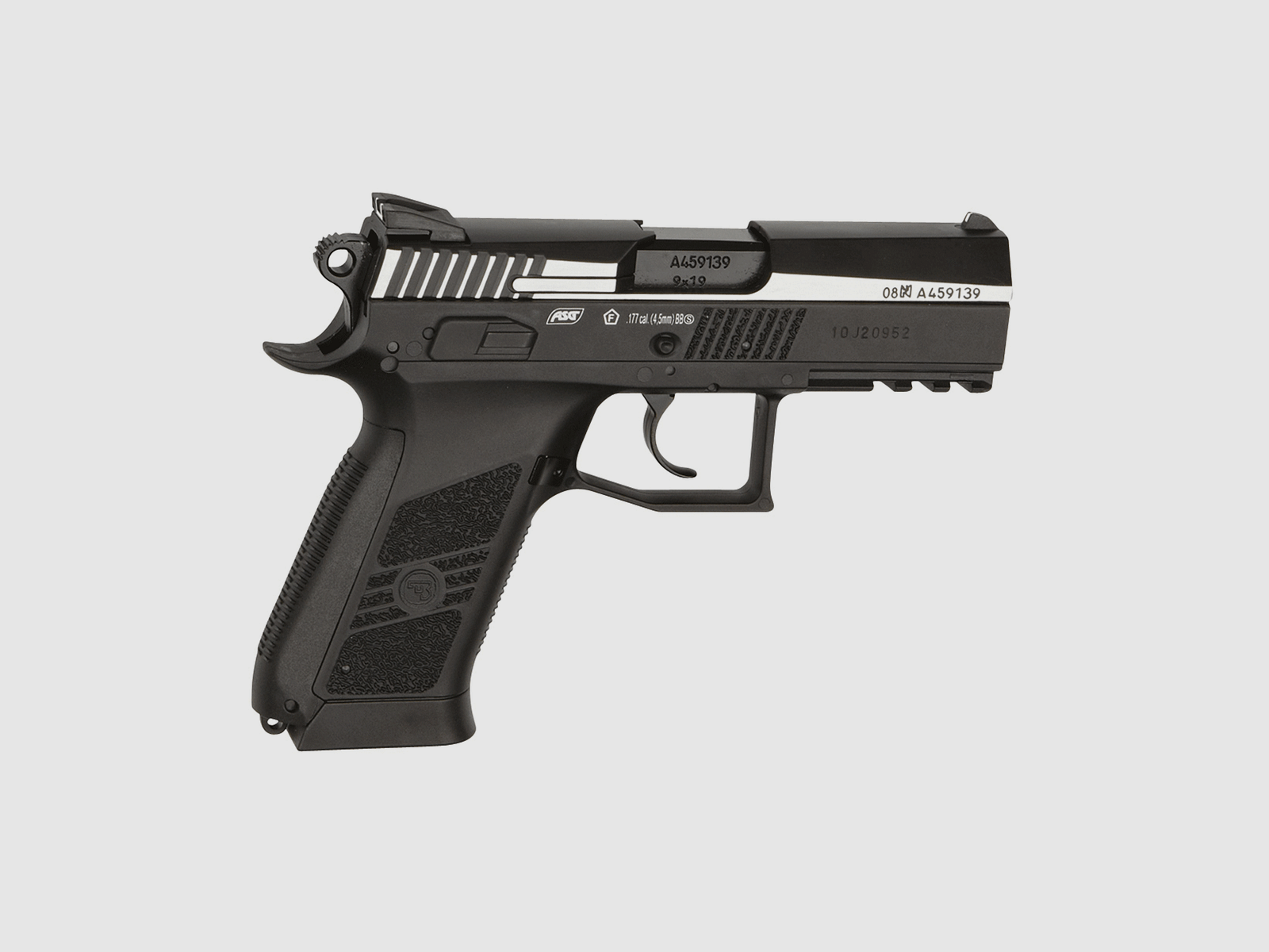 CO2-PISTOLE – ASG – CZ 75 P-07 DUTY Kal. 4,5, Bild 2 von 4