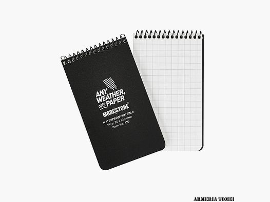 MODE|STONE NOTES A10 NERO 76X130