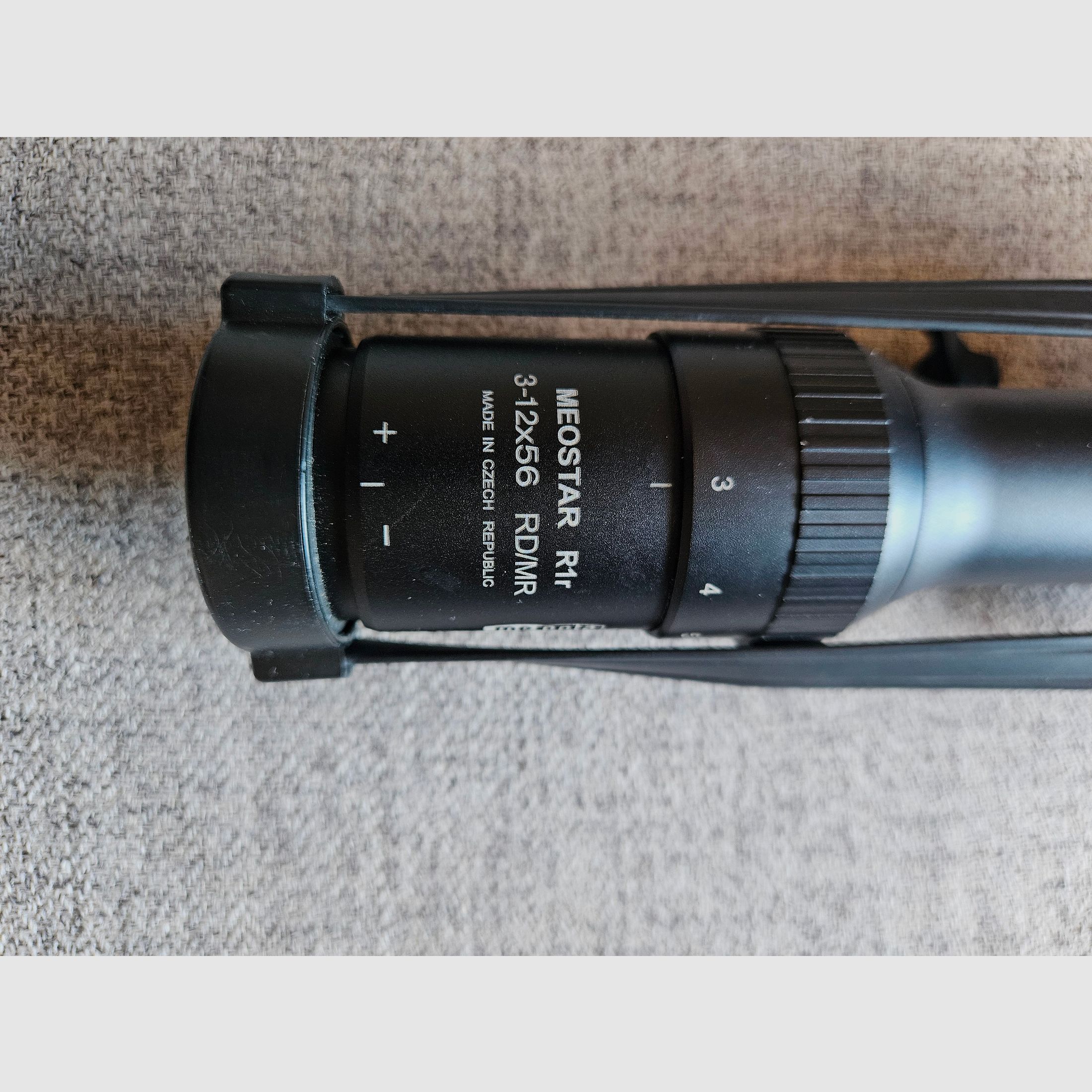 Meopta R1r 3-12×56 RD/MR met montage