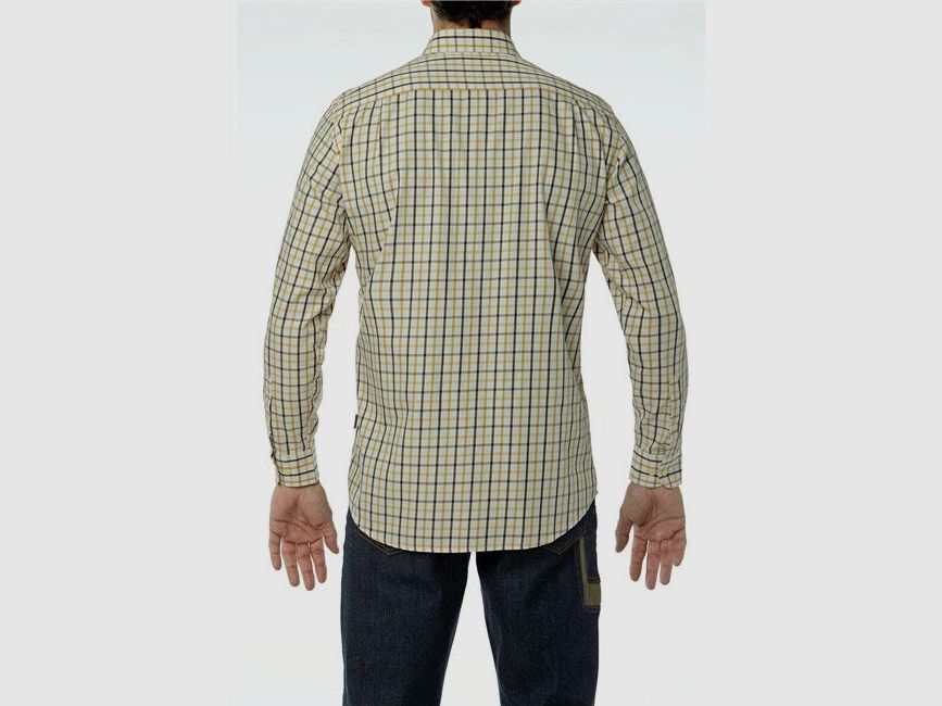 BERETTA CAMICIA DIP DRY LU21 7549 289 GIALLA/MARRONE, immagine 6 di 6