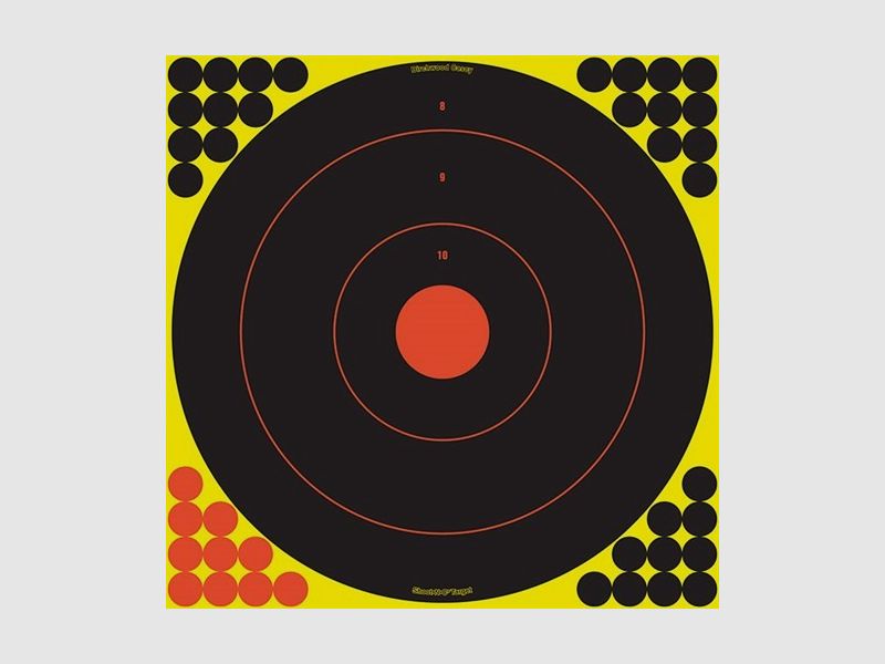 BIRCHWOOD CASEY SHOOT-N-C® DOEL BIRCHWOOD CASEY 17,25″ BULLSEYE, 5 PACK