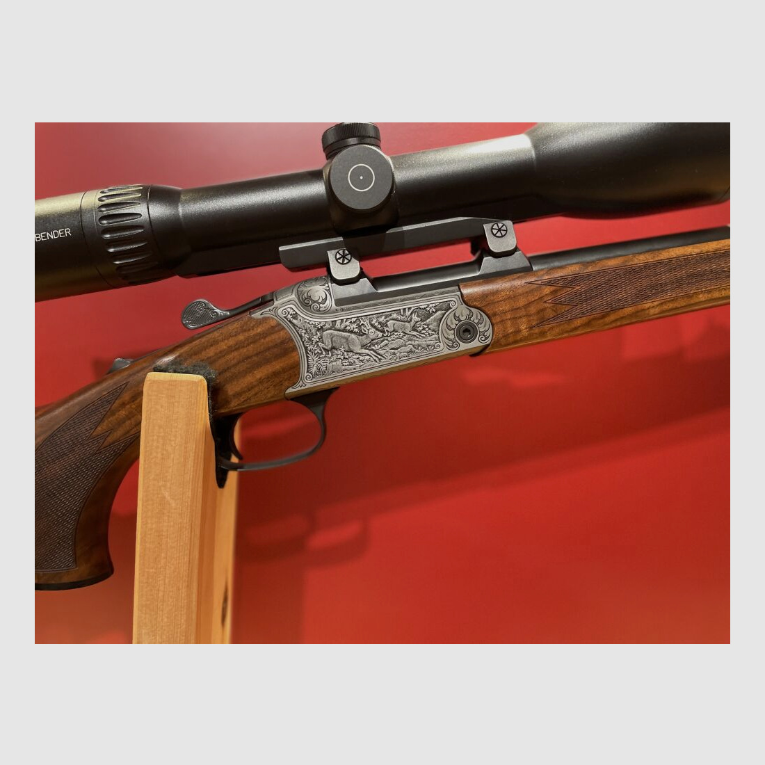 Blaser	 K95 Luxus Stutzen HK6 mit Wechsellauf und Optik