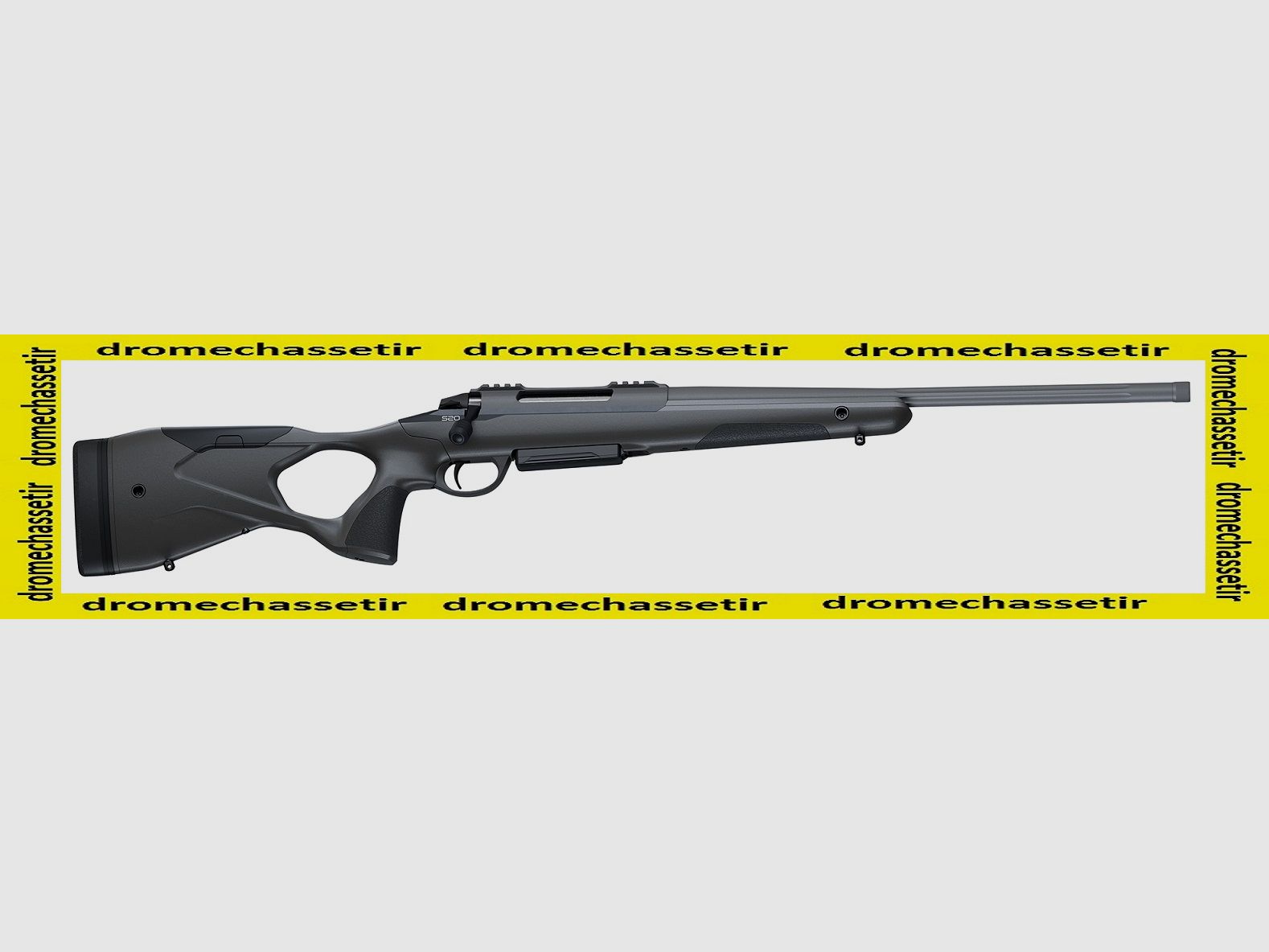 SAKO S20, HUNTER, 243 Winchester, 62CM CERAKOTE, FLUTE, FILETEE 5/8-24