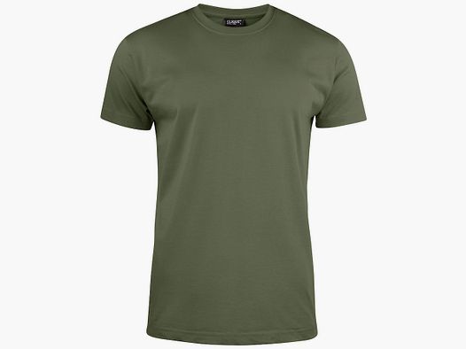 Clique T-Shirt Mężczyzn Militarny Zielony - XL