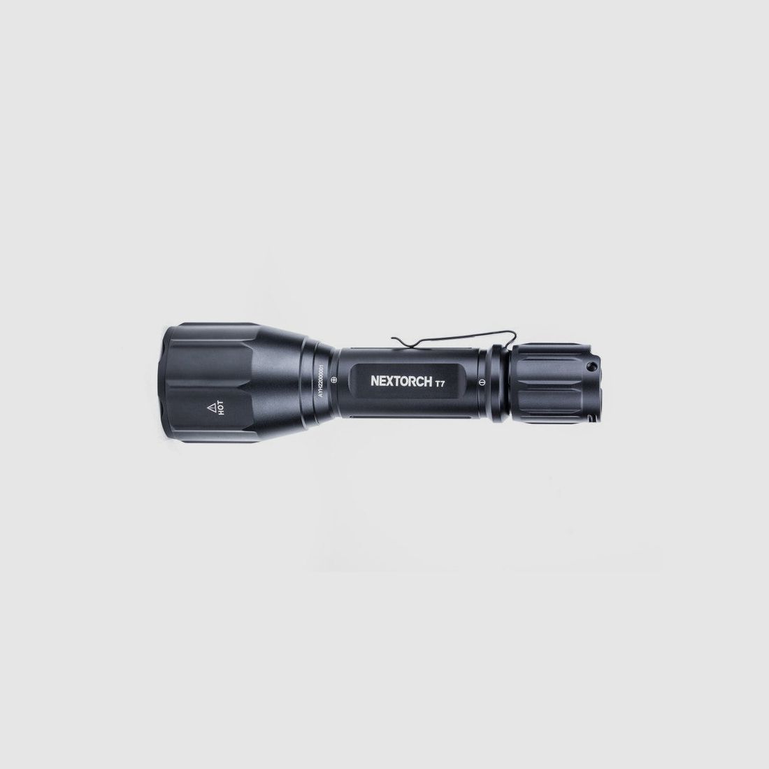 NEXTORCH T7 V2.0 SET Lampe de Poche de Chasse – Portée de 420 m incl. Support et Interrupteur à Câble