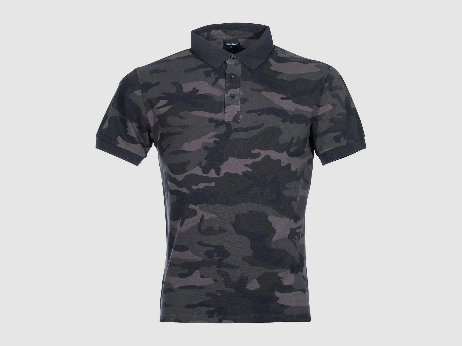 Mil-Tec Mil-Tec Shirt Poloshirt Prewash Co Pikee dark camo