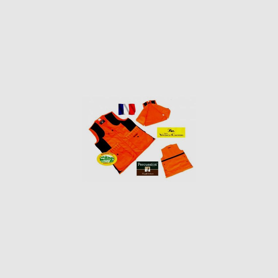 PERCUSSION Gilet Stronger arancio