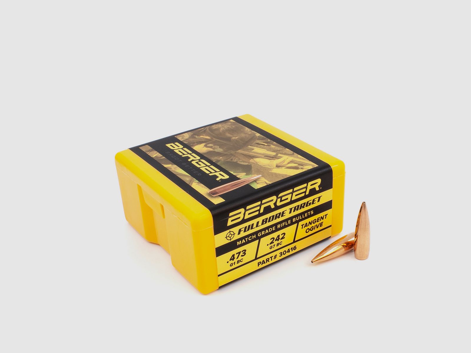 Proiettile Berger .30 FULLBORE Target 155GR 500 pezzi