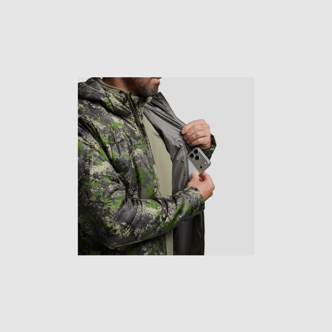 Sitka Kelvin LT Hooded Jacket - Optifade Cover, afbeelding 5 van 11