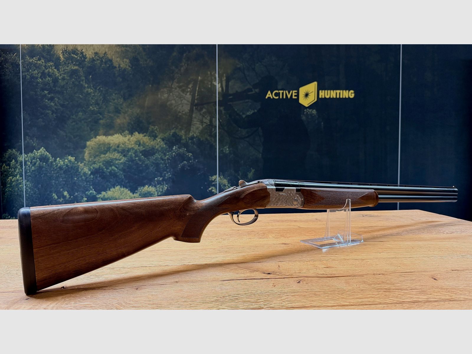 Beretta 686 Silver Pigeon 1 Jagd Bockdoppelflinte / Kaliber 12/76 / LL 71cm, Bild 1 von 6