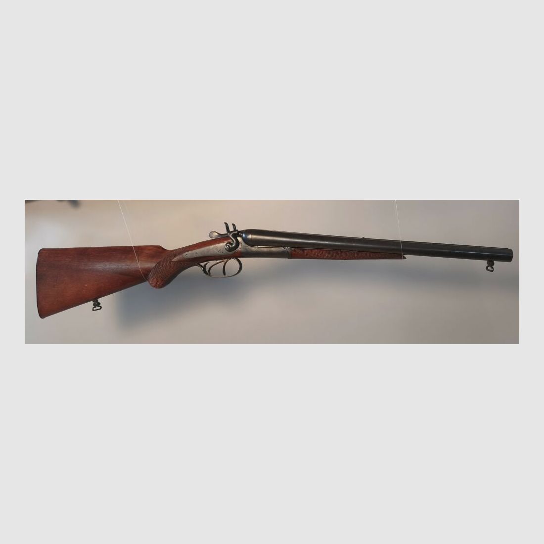 Hahn Doppelflinte Kutscherflinte 12/70