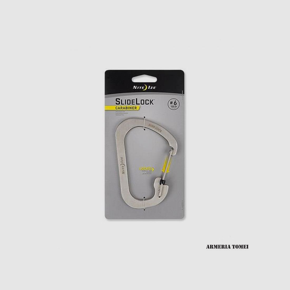 NITEIZE – SLIDELOCK KARABINER #6 100lb / 4kg, Bild 2 von 2