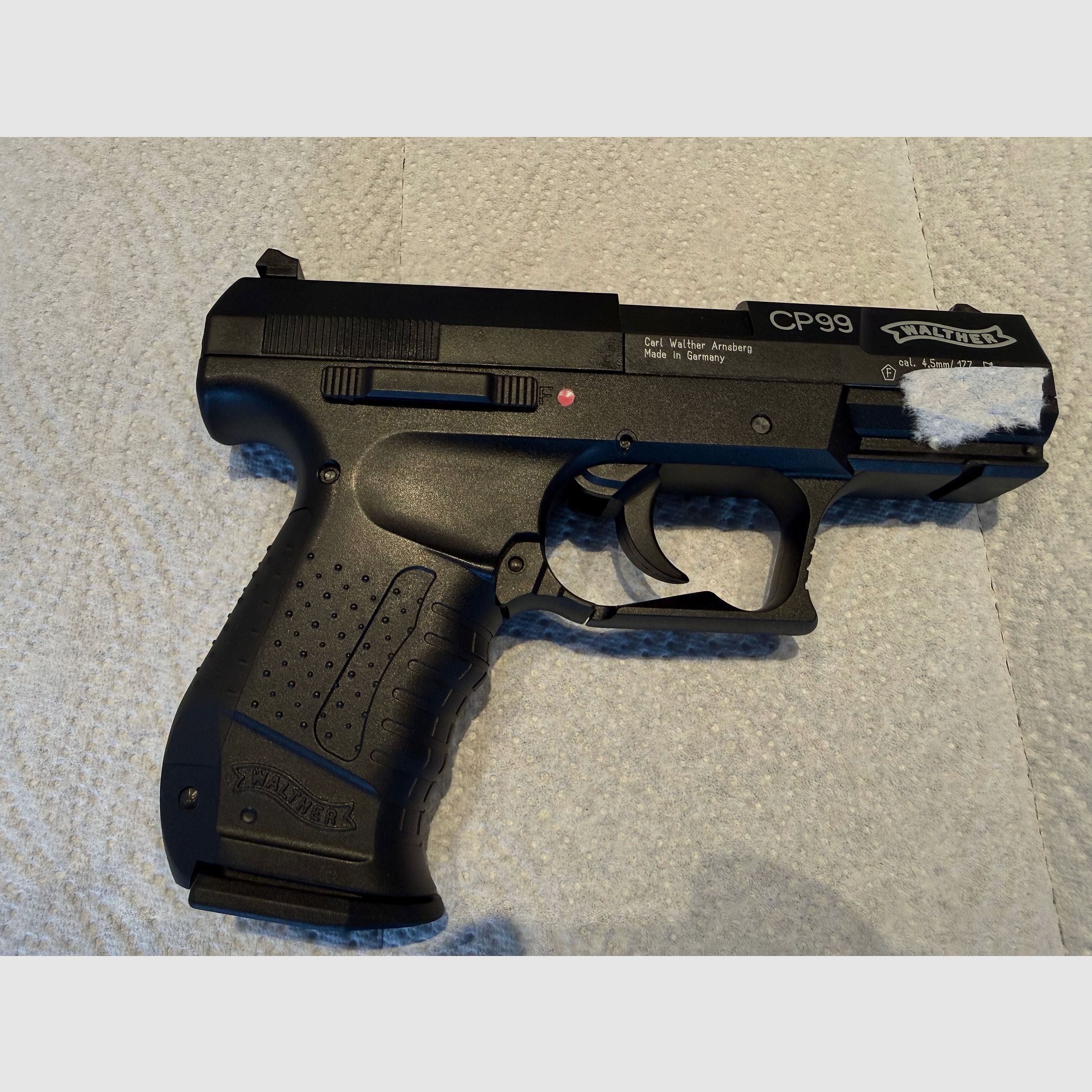 Walther CP99 pistolet à air 4,5 mm avec Top Point
