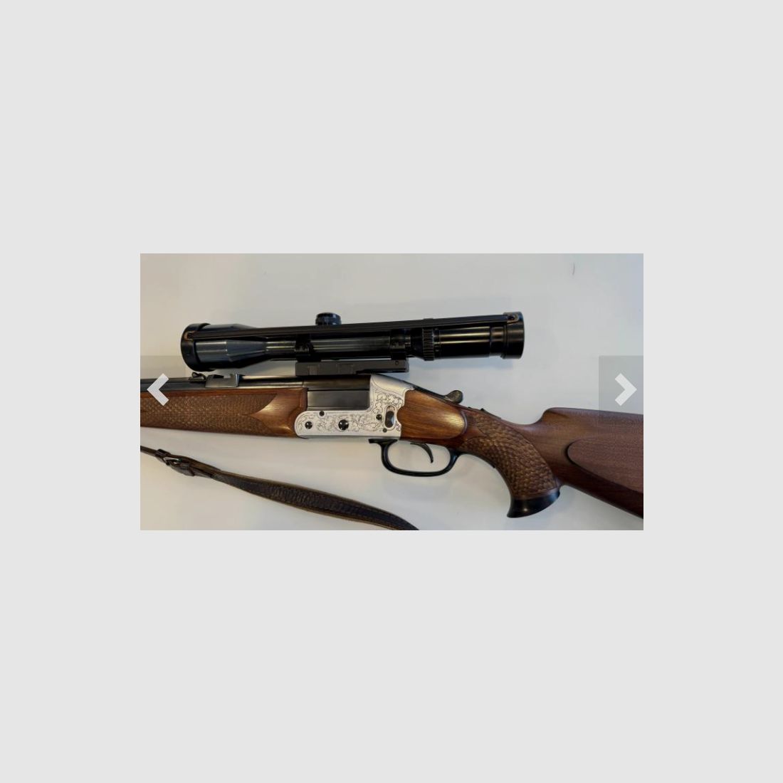 Fusil à deux coups HEYM 22 (calibre 16/70 et 5,6x50 R Mag) + Optique Swarovski Habicht 1,5-5x42