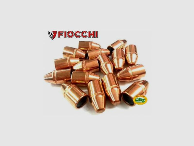 FIOCCHI Projectiles cal.38/357 FMJTC - 142 grains 61357100 - boîte de 500 pcs