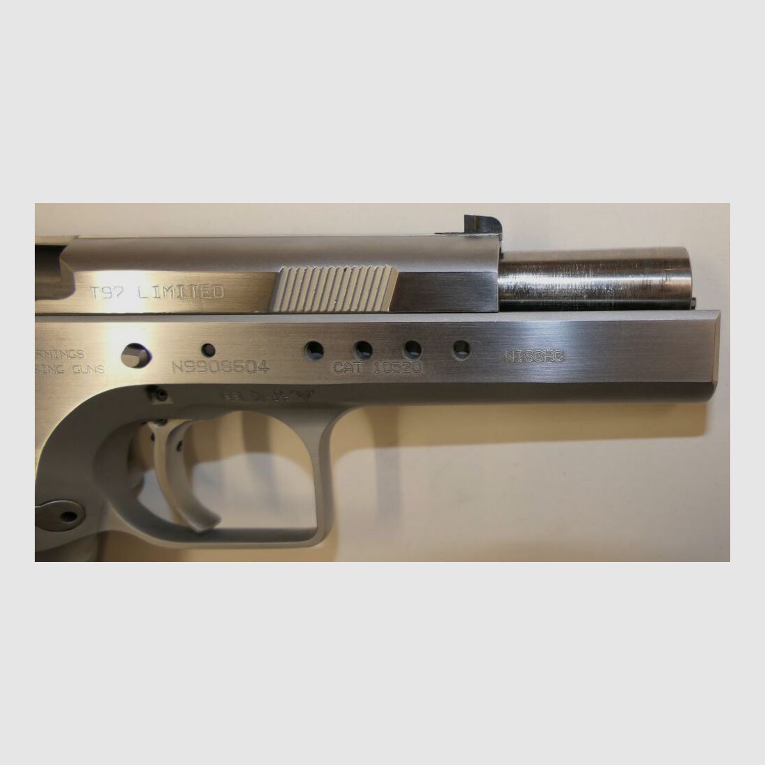 Tanfoglio Pistole, Tanfoglio Limited Custom, Gebraucht .45Auto, .45ACP mit Ersatzmagazin