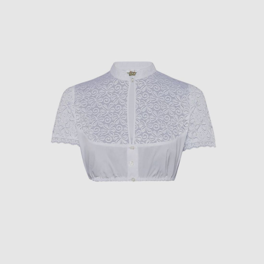 Wenger Dirndl Blouse Gerlinde White | 10-43200-16238-00, image 2 of 6
