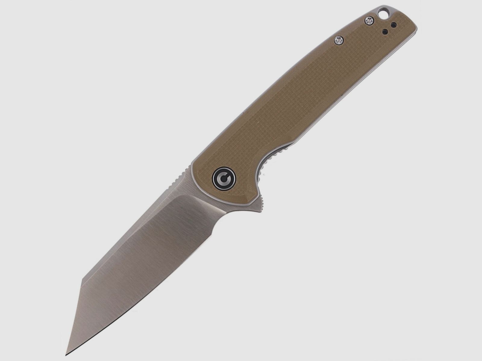 Nóż składany CIVIVI Brigand Tan Coarse G10, Satin Finish (C909B)