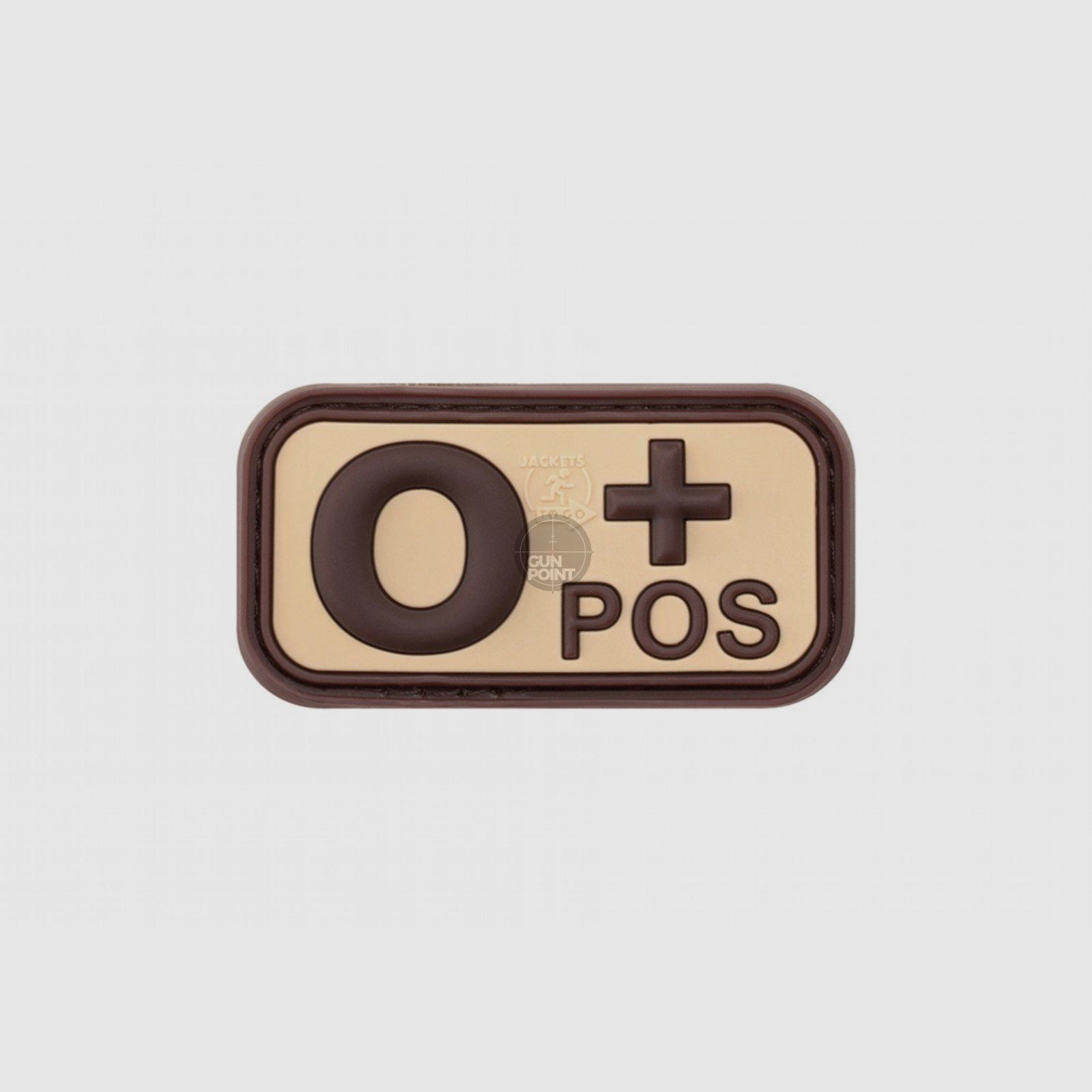 Bloodtype Rubber Patch 0 Pos