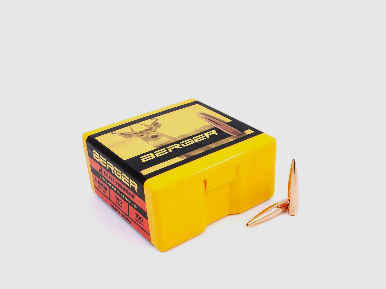 Berger Geschoss 6,5mm/.264 Elite Hunter 140GR 100 Stück