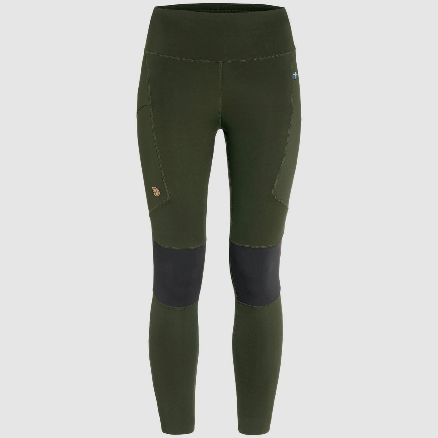 Fjällräven Leggings Abisko Trekking (Deep Forest/Iron Grey)