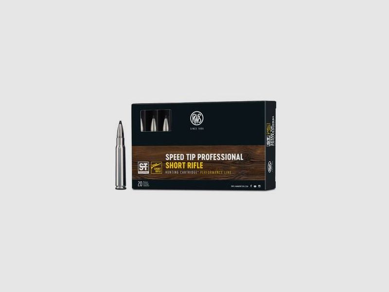 RWS 8×57 JS SPEED TIP PROFESSIONAL Short Rifle 11,7g/180gr