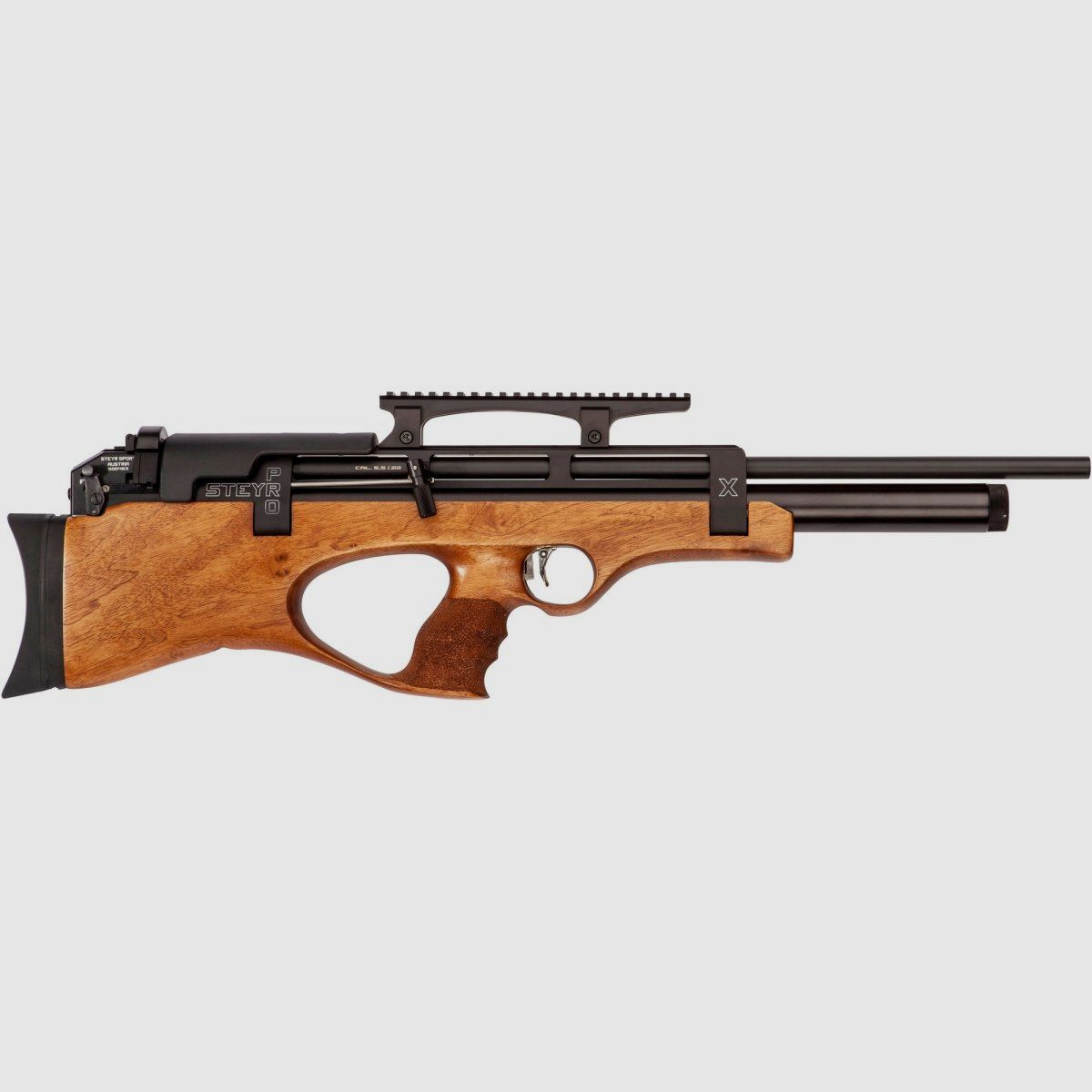 Steyr Luftgewehr PRO X  Kaliber 5,5 mm - schwarze Kartusche