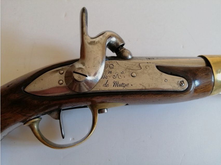 Seltenes Pistol 1816 umgebaut TBIS von 1819 – Homogen und in ausgezeichnetem Zustand, Bild 3 von 20