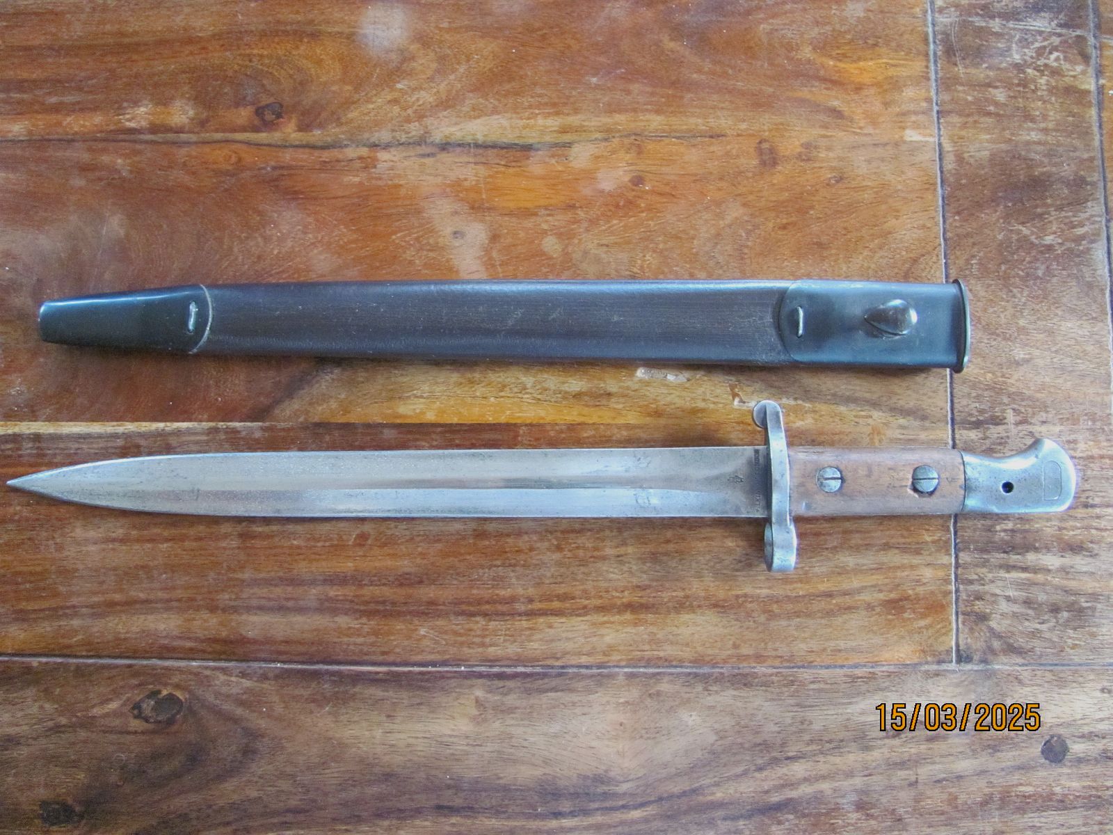 Genuine Wilkinson made Enfield 1903 pattern Royal Afghan Army bayonet