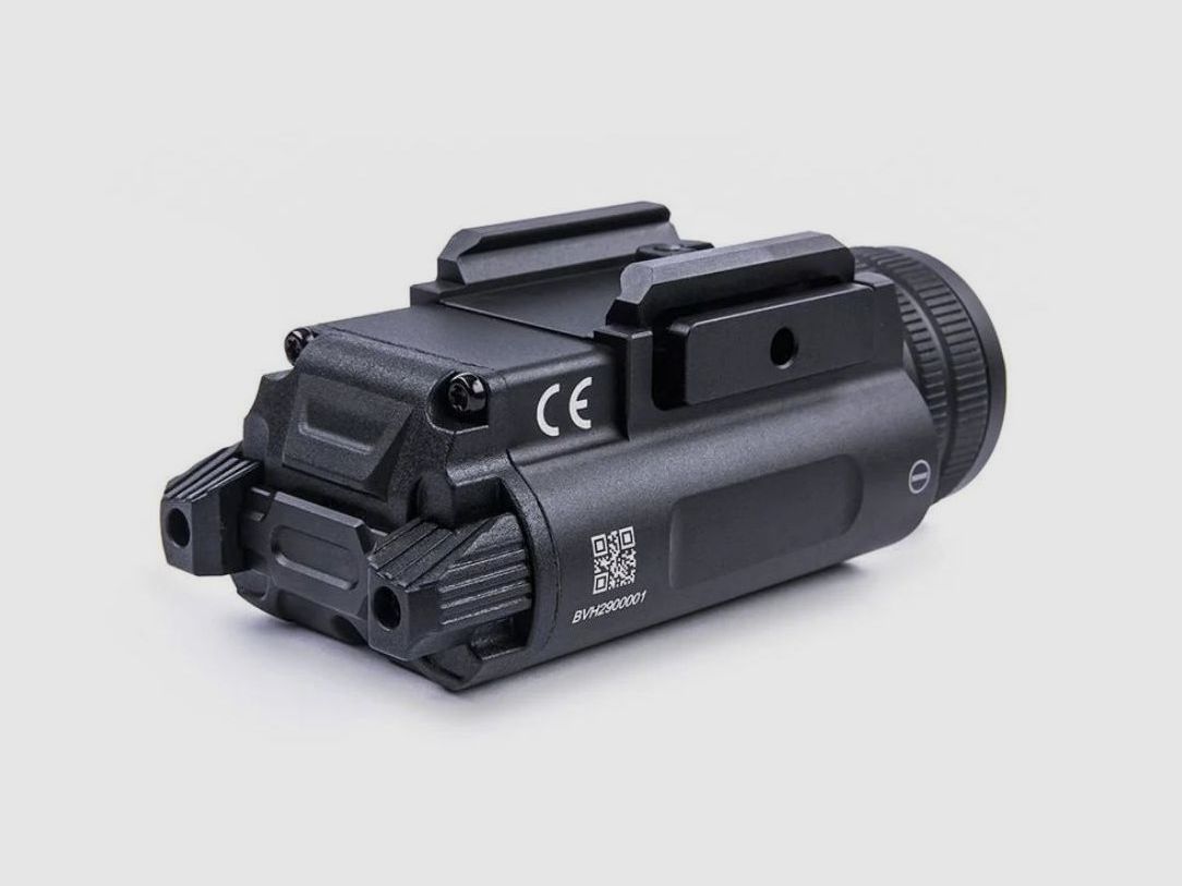 Lampe Nextorch WL15, noire, pour pistolets, Dual-Fuel, 1 200 Lumens, image 2 sur 2