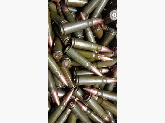 10 stück AK 47 Deko Patronen in Grün