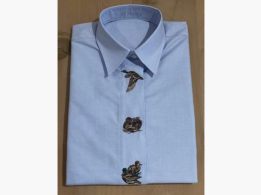 Blusa Wallmann "Anatre" in azzurro