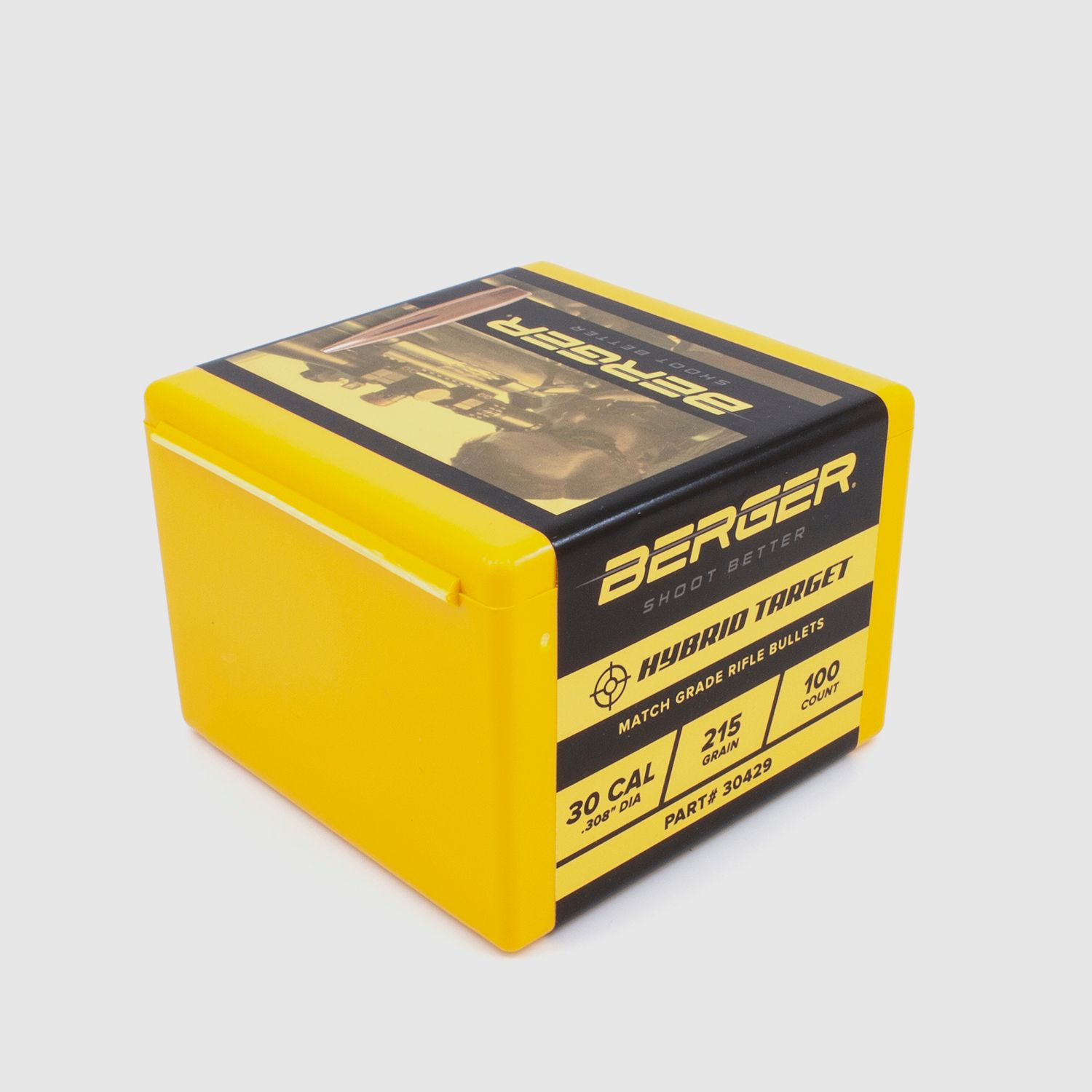 Berger Geschoss .30 Hybrid Target 215GR 100 Stück