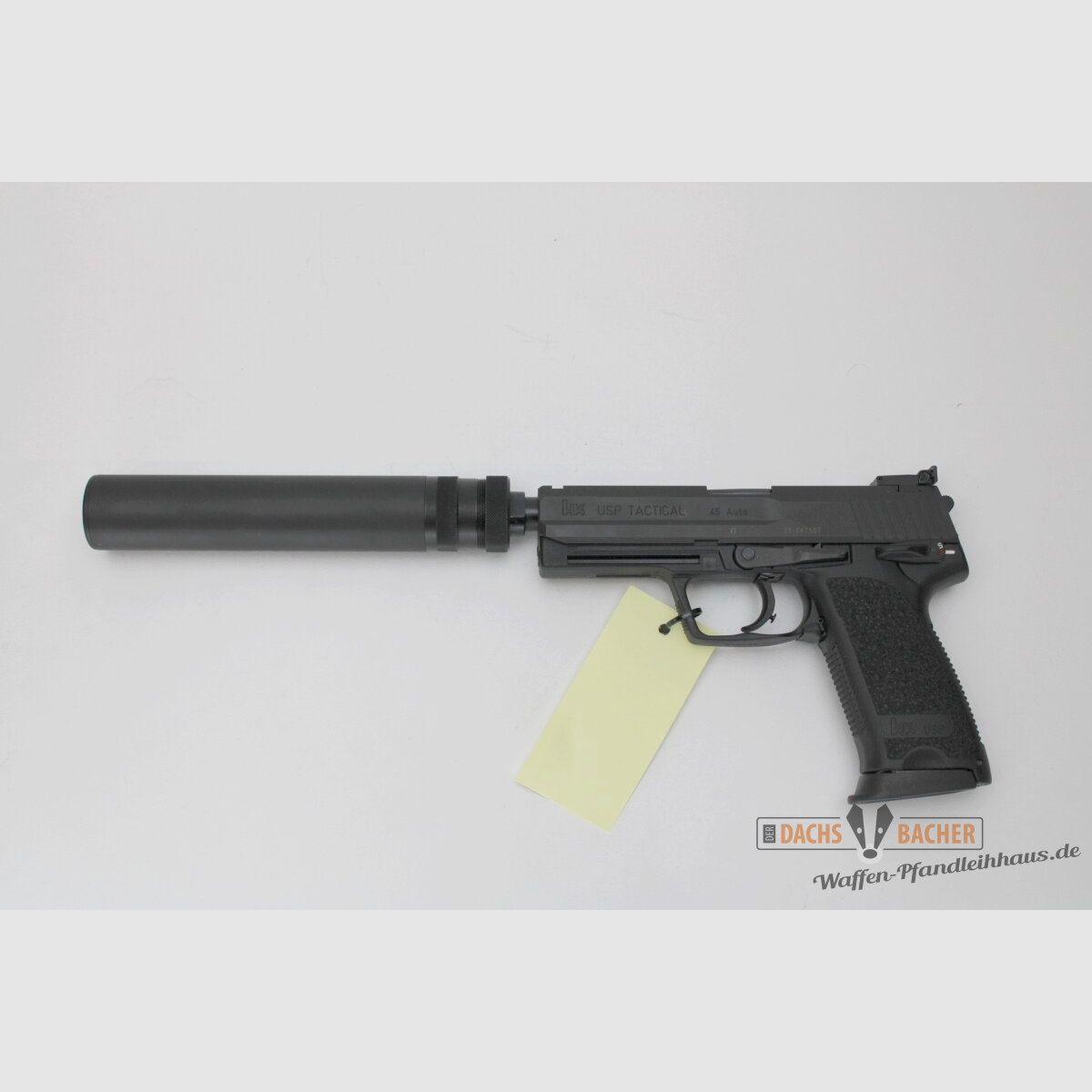 Pistole H&K USP Tactical Kal. .45 ACP mit Schalldämpfer SD USP, Bild 2 von 3