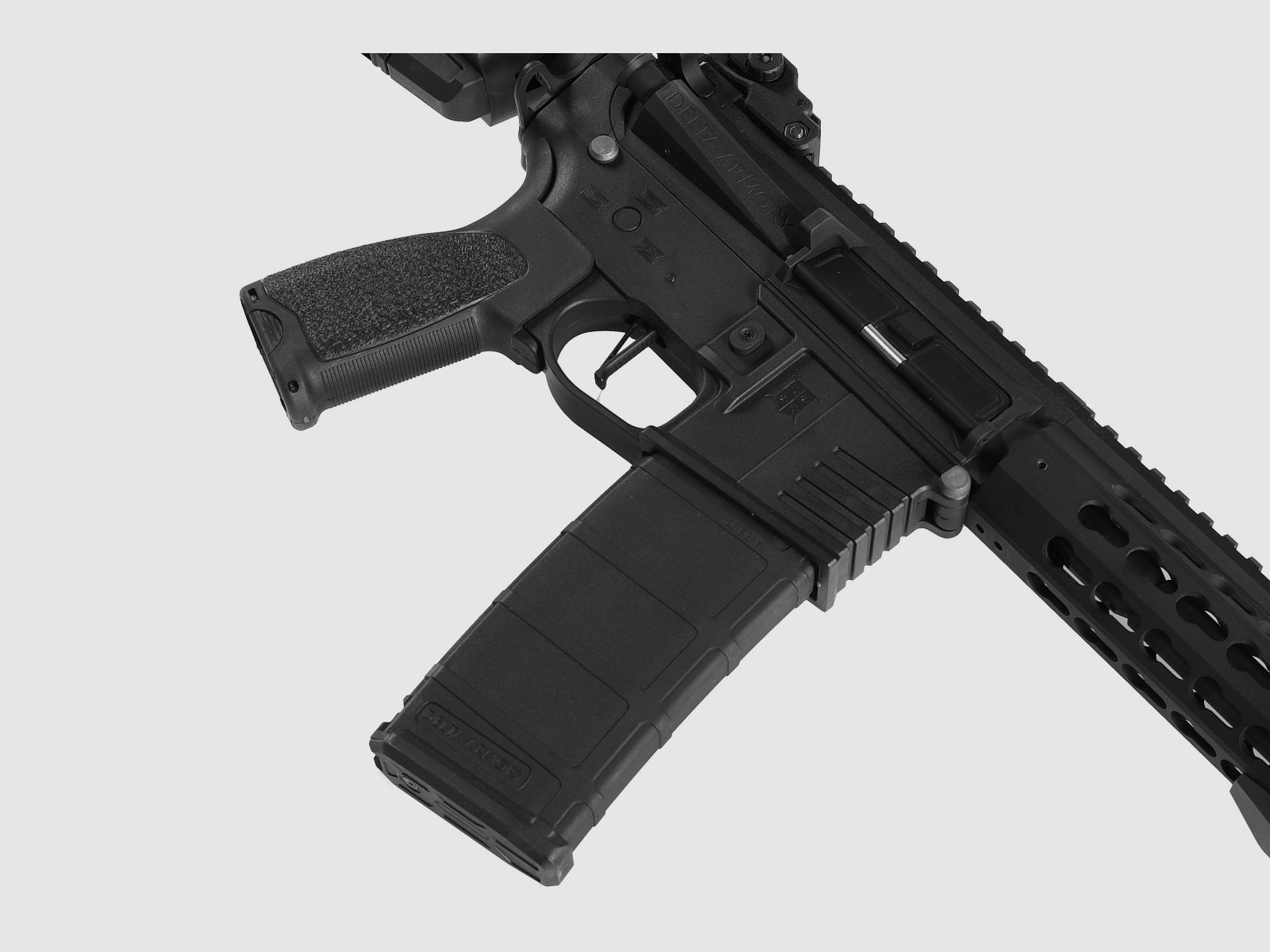 AR15 KeyMod 8" Bravo Full Metal (Schwarz) max. 0,5J - Delta Armory