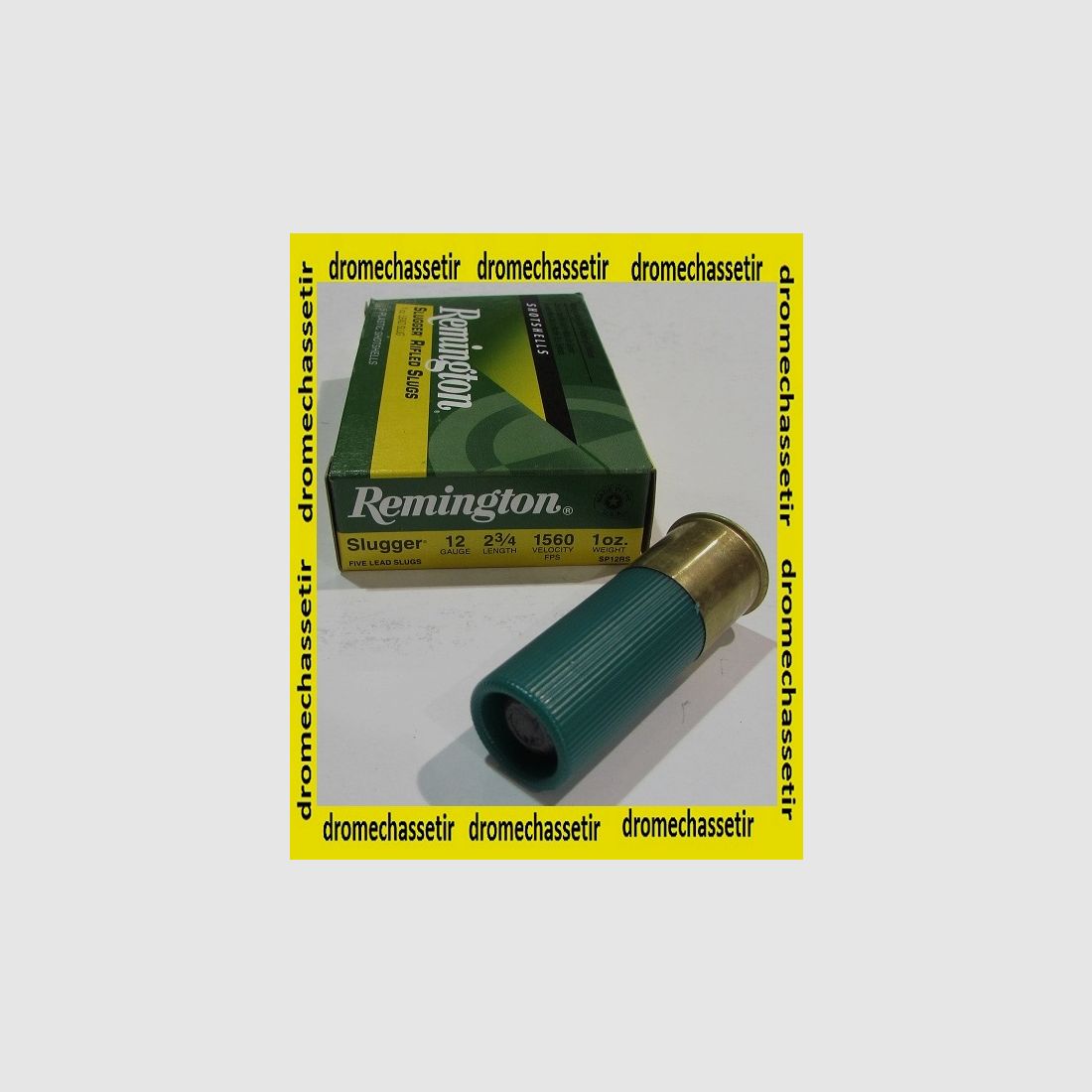 Pudełko 5 nabojów Remington Slugger, kal. 12/70, pociski 28,5gr