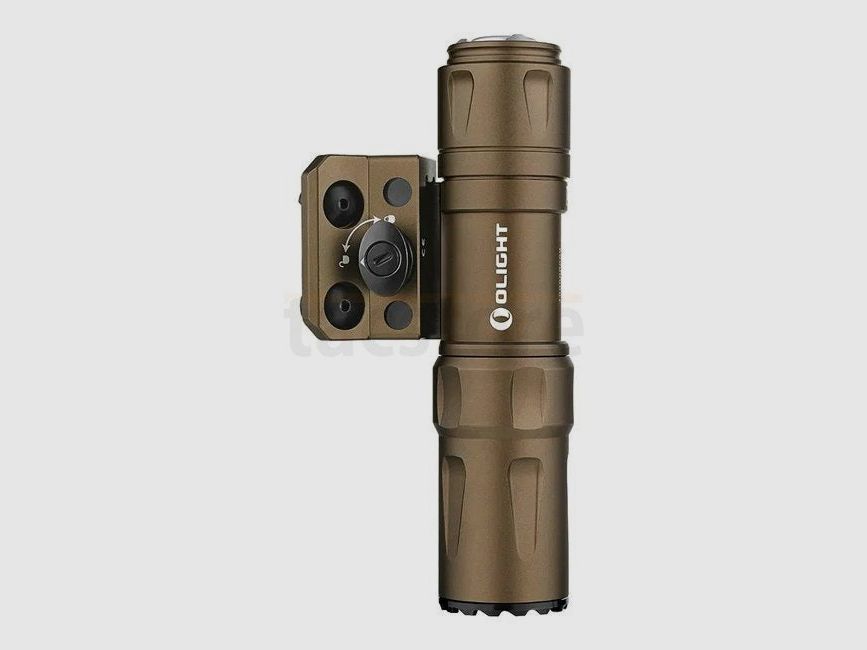 Olight Odin Mini Tactical Flashlight & M-Lok Mount & Tail Switch - Tan, image 2 of 6