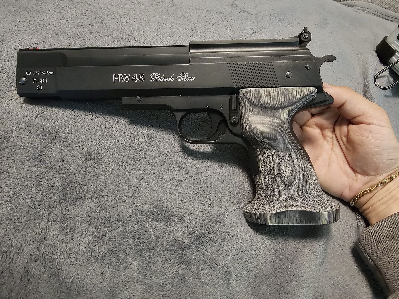 Weihrauch HW 45 Blackstar TOP Zustand mit Garantie und Zubehör