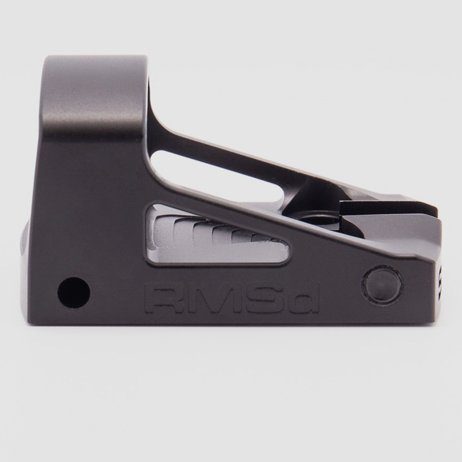 SHIELD Reflex Mini Sight D (RMSd) Mirino a Punto Rosso – 4 MOA – Nero Opaco, immagine 3 di 6
