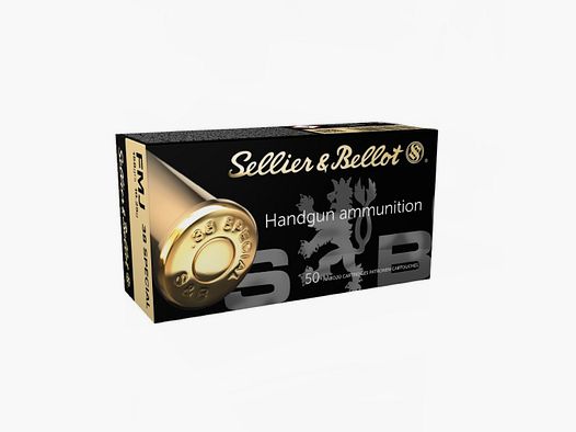 .38 Special. Sellier & Bellot 158grs.
