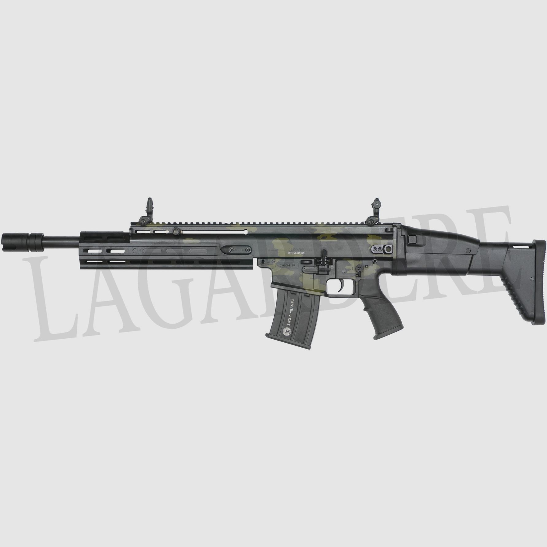 PANZER ARMS USA SCRXII PRO MULTICAM 18,5" (FUCILE SEMI-AUTO MILITARE CON CANNA LISCIA)