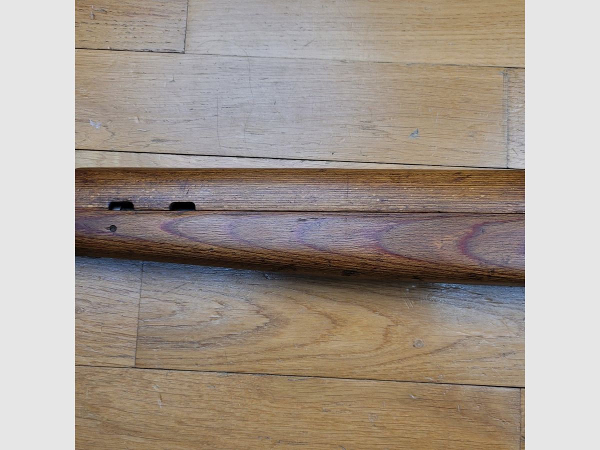 Muy bonito y muy raro rifle semiautomático alemán Walther G43 – Producción rara por « bcd » de mayo/julio de 1944 para las SS – Arma monomatricular – hermosos sellos « águila estrella » y Saint-Etienne – hermosa madera – Arma « mítica » de la II Guerra Mundial – TBE ++, imagen 12 de 37