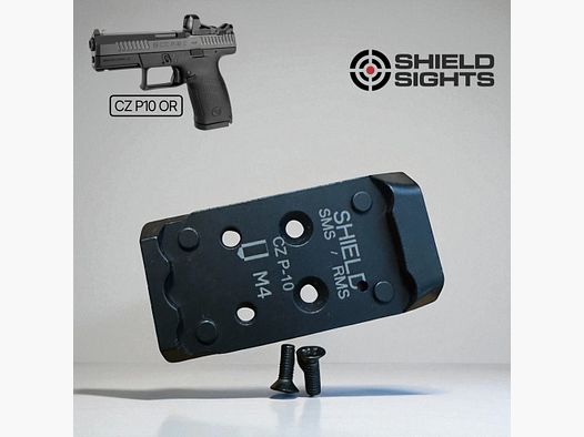 Piastra adattatore CZ per P10 OR Shield RMR/SRO