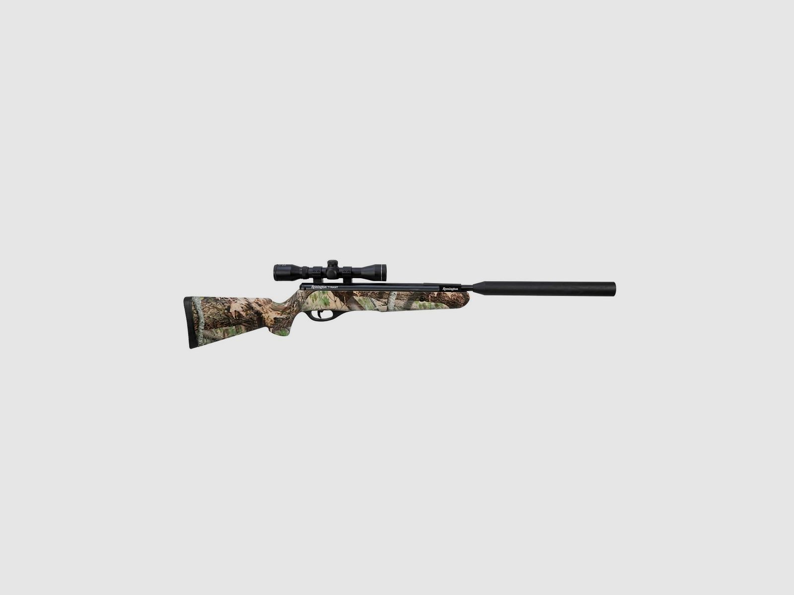Remington Tyrant Camo C4.5 19.9J luchtbuks + richtkijker 4X32