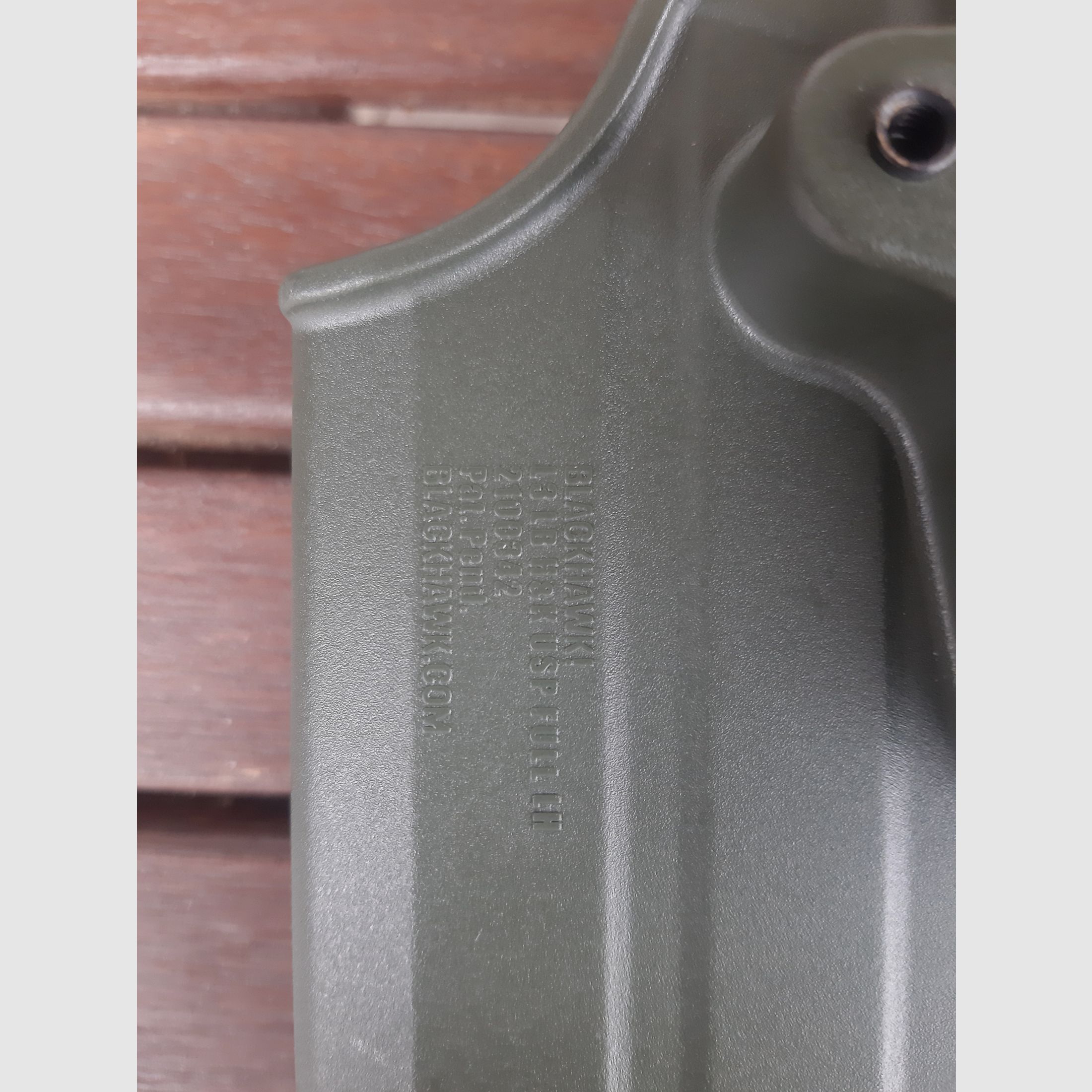 Holster de pistolet Blackhawk / Viseur / Fixations / Sangle de ceinture
