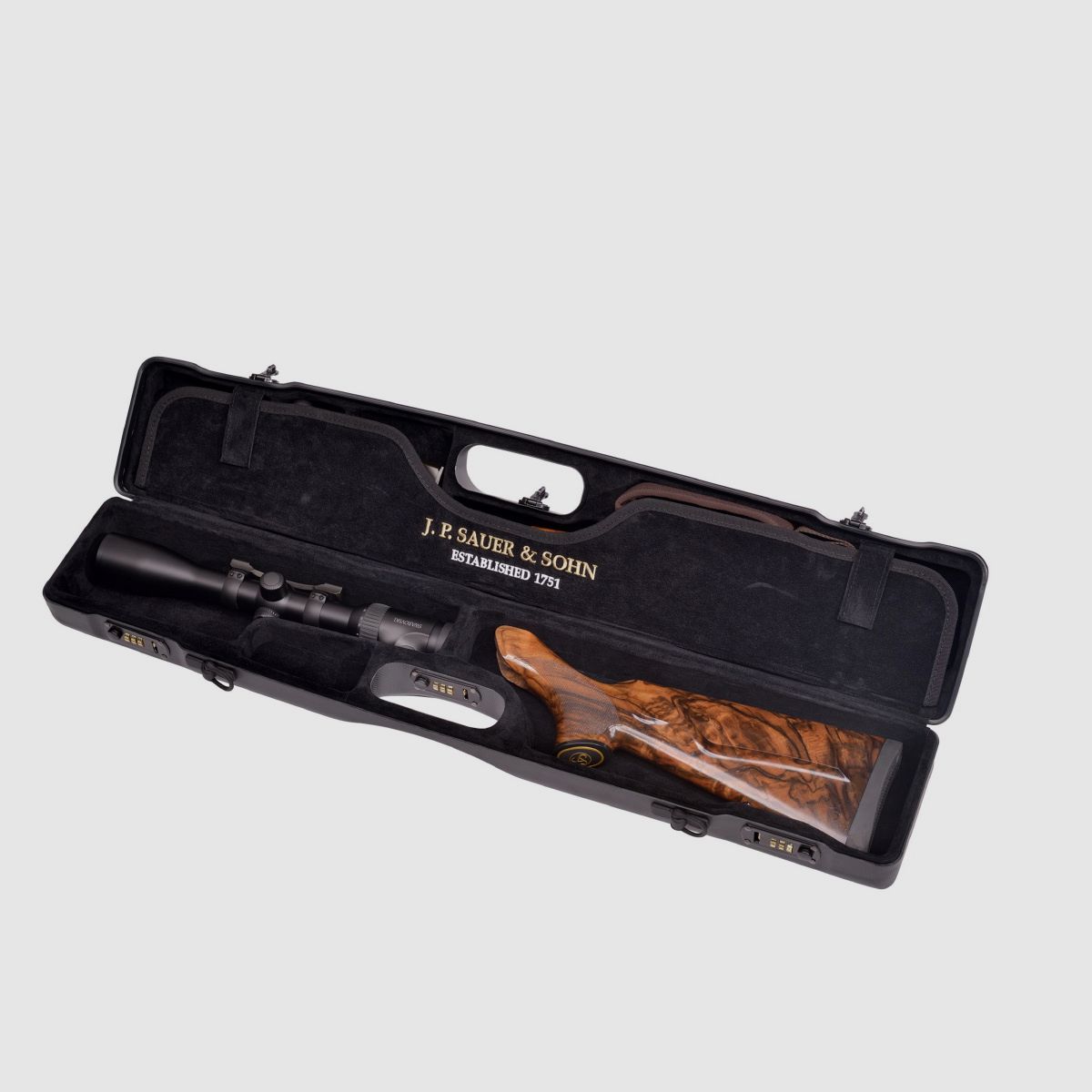 Sauer ABS Compact Case I Für eine Waffe - ein Zielfernrohr