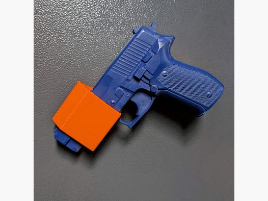 Magnetisches Blockholster für Sig Sauer P226 und baugleiche für Waffenschrank - Zubehör für den Waffenschrank