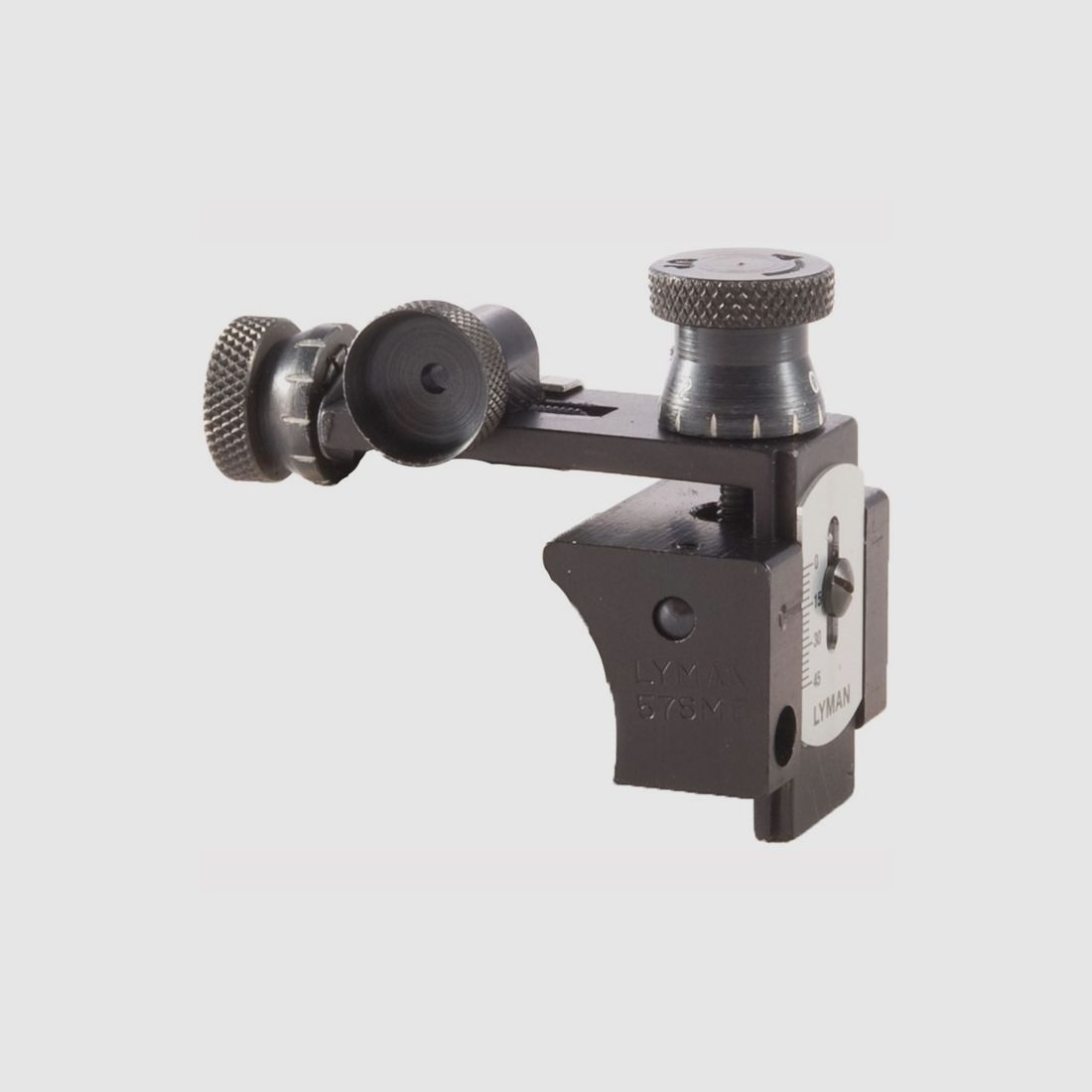 LYMAN MAUSER 91 MIRINO REGOLABILE A TANG MODELLO 57 SMET NERO, immagine 1 di 5