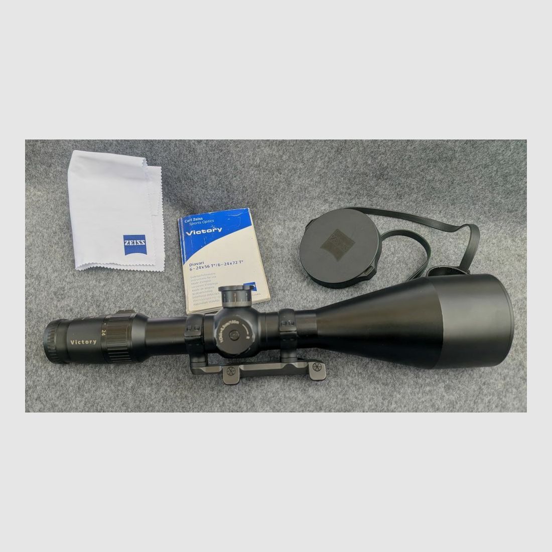 Zeiss Victory Diavari 6-24x72 with reticle 43